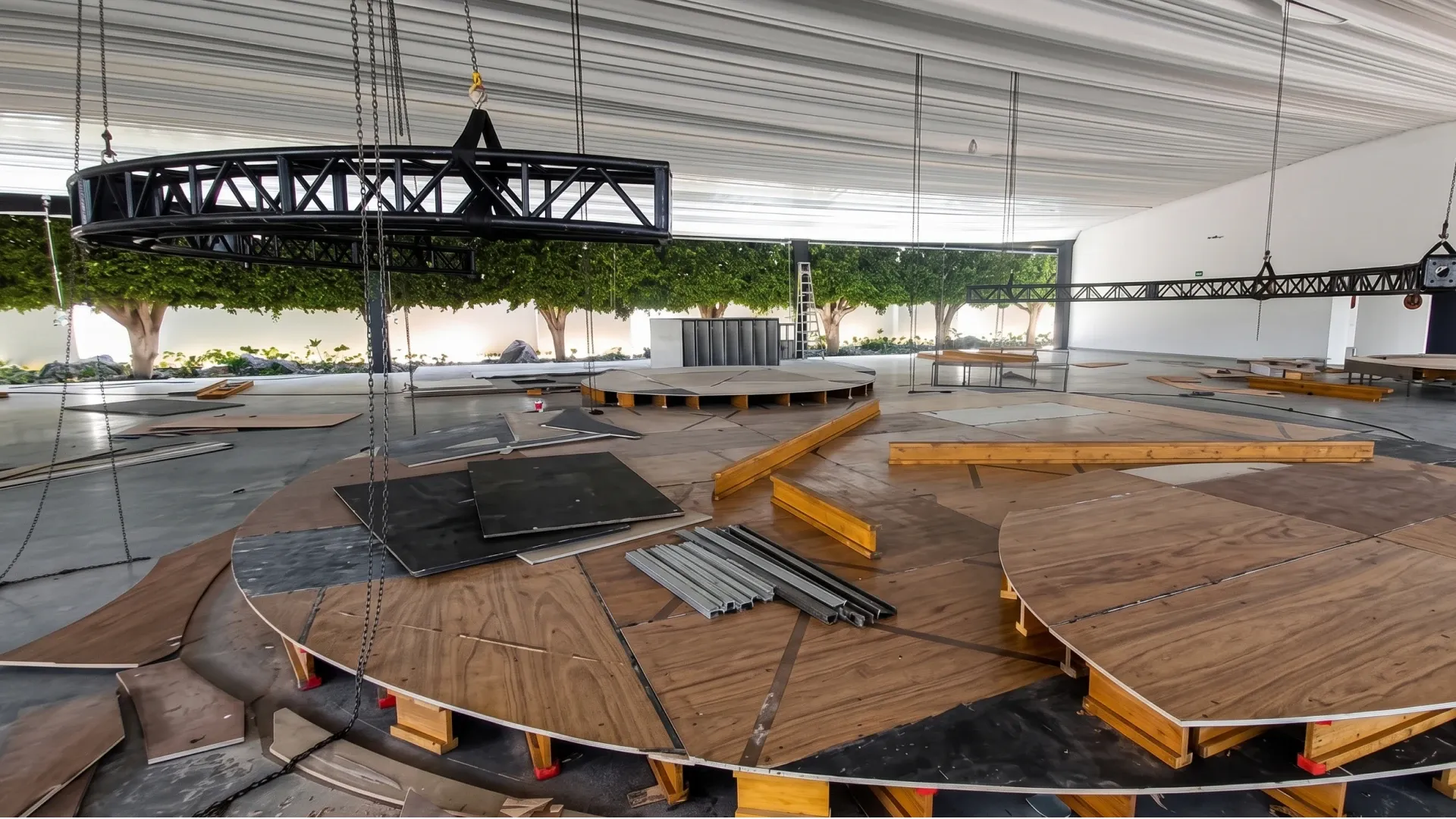 Torre de audio montada por Pelones Stage